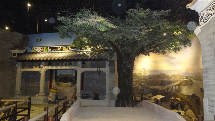 佛山南海石景宜博物館仿真榕樹
