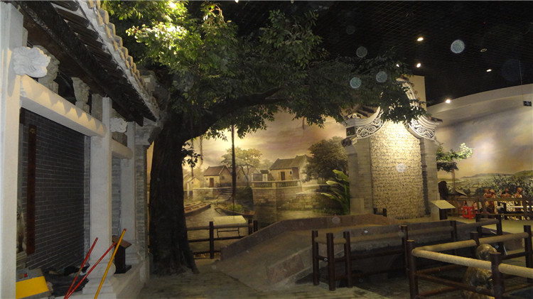 佛山南海石景宜博物館仿真榕樹