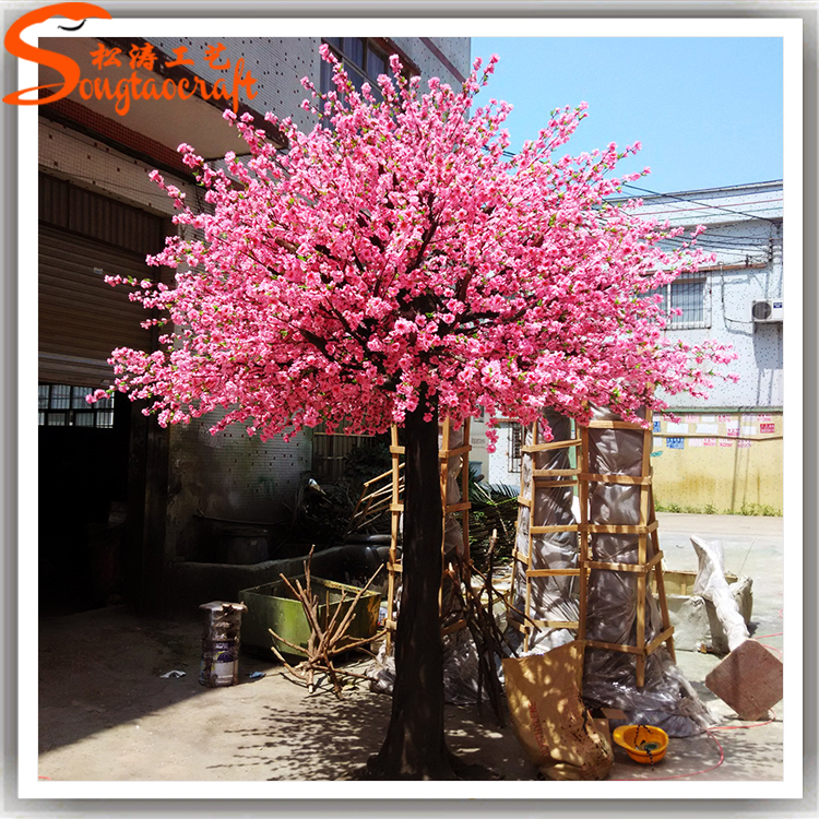 仿真桃花樹如何安裝？