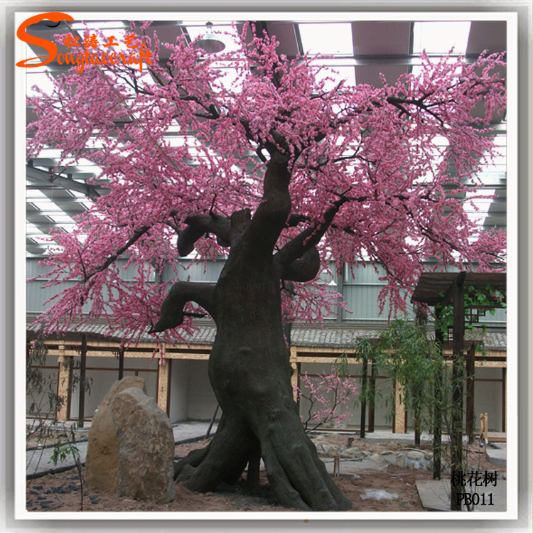 仿真桃花樹如何安裝？