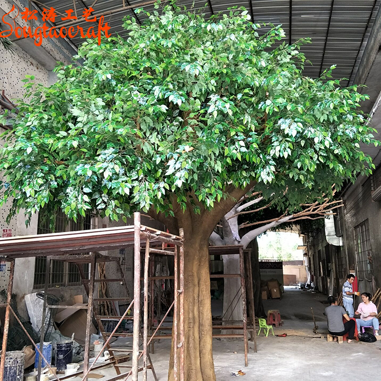 仿真榕樹的應用和制造流程