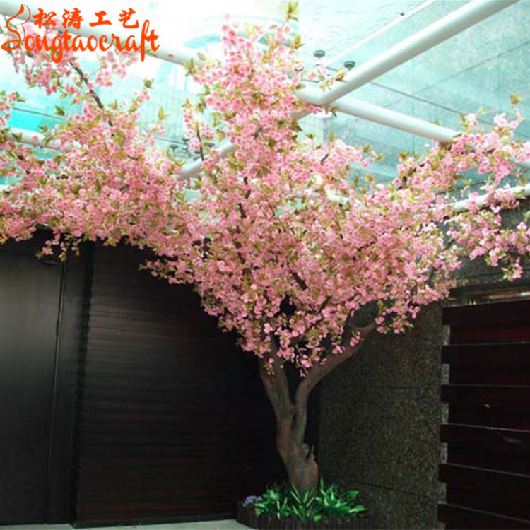 順德大良西餐廳仿真花樹(shù)工程